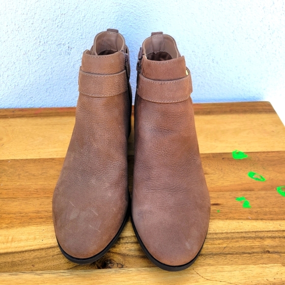 New Giani Bernini Memory Foam Putneyy Taupe Ankle boots Women's Size 7.5 - Picture 7 of 16